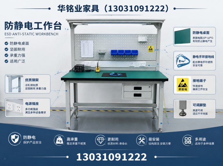 廊坊经济技术开发区防静电工作台展示图